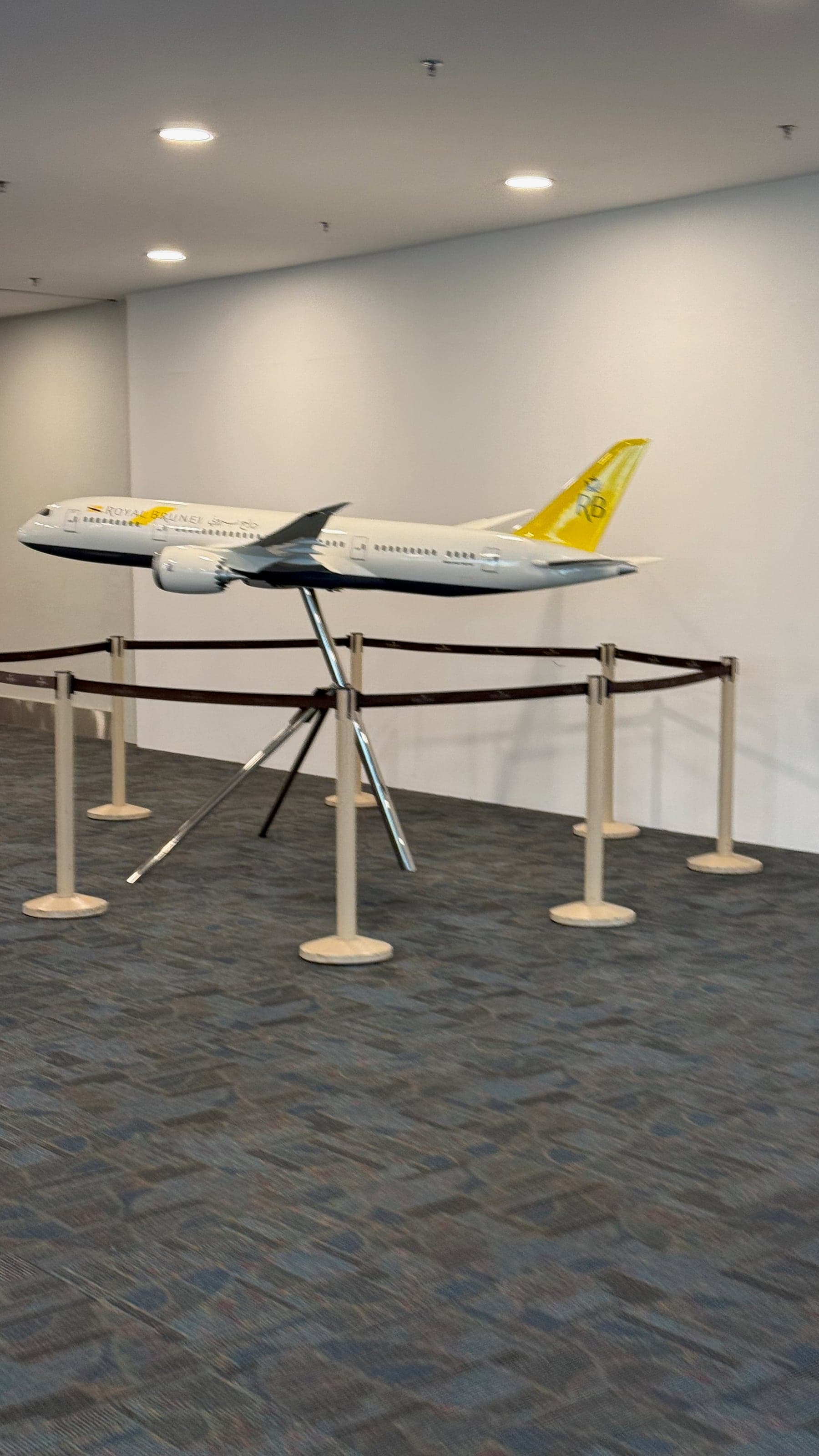 Модель самолёта Royal Brunei