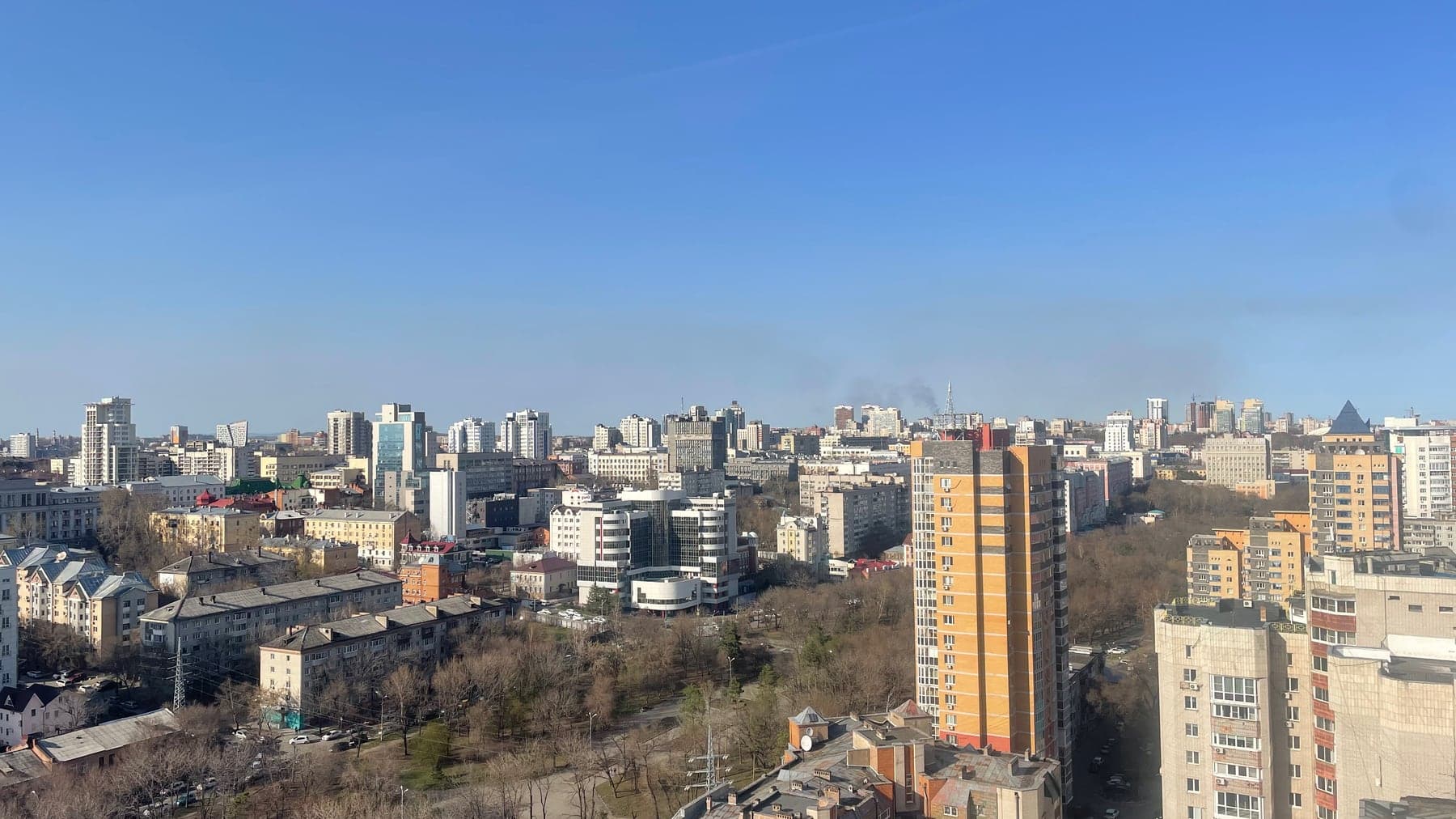 Городской вид Хабаровска