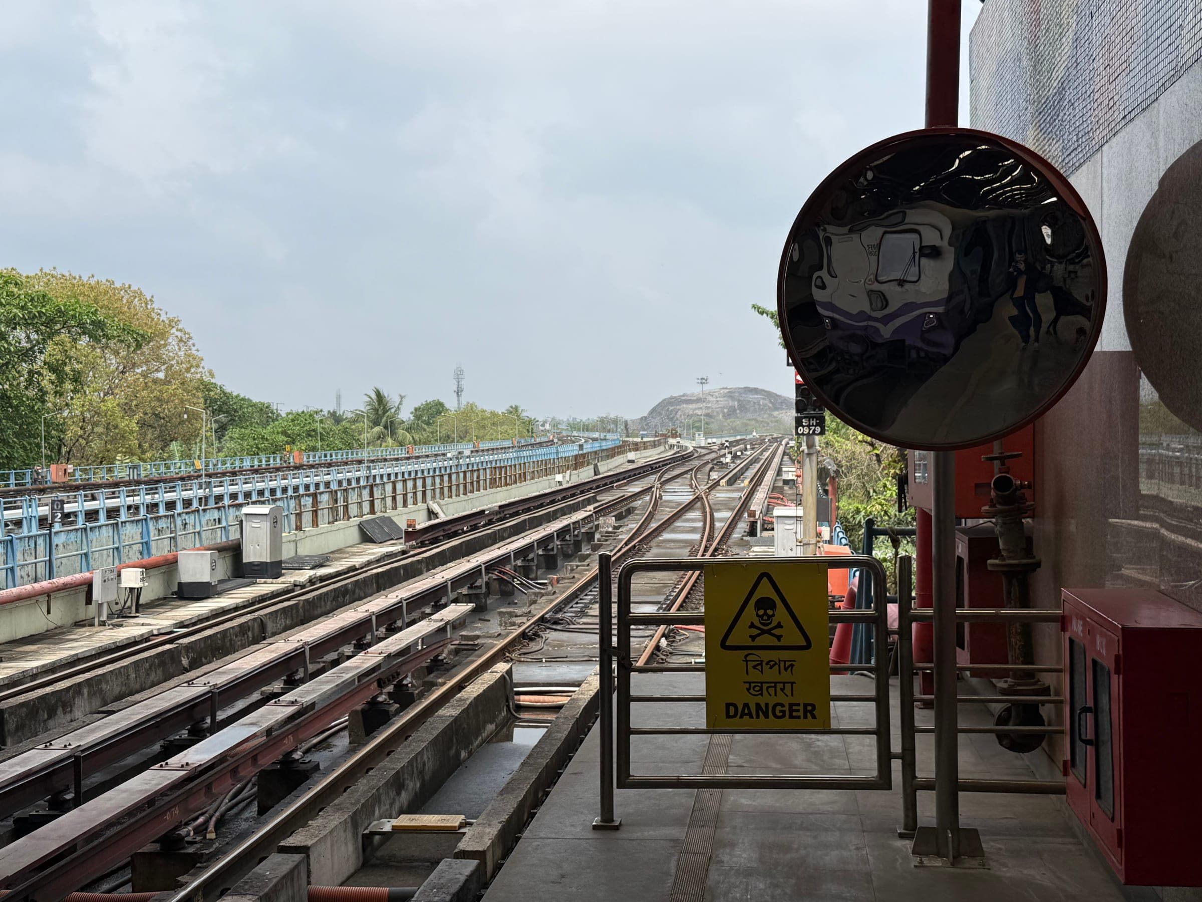 Пути метро в Калькутте